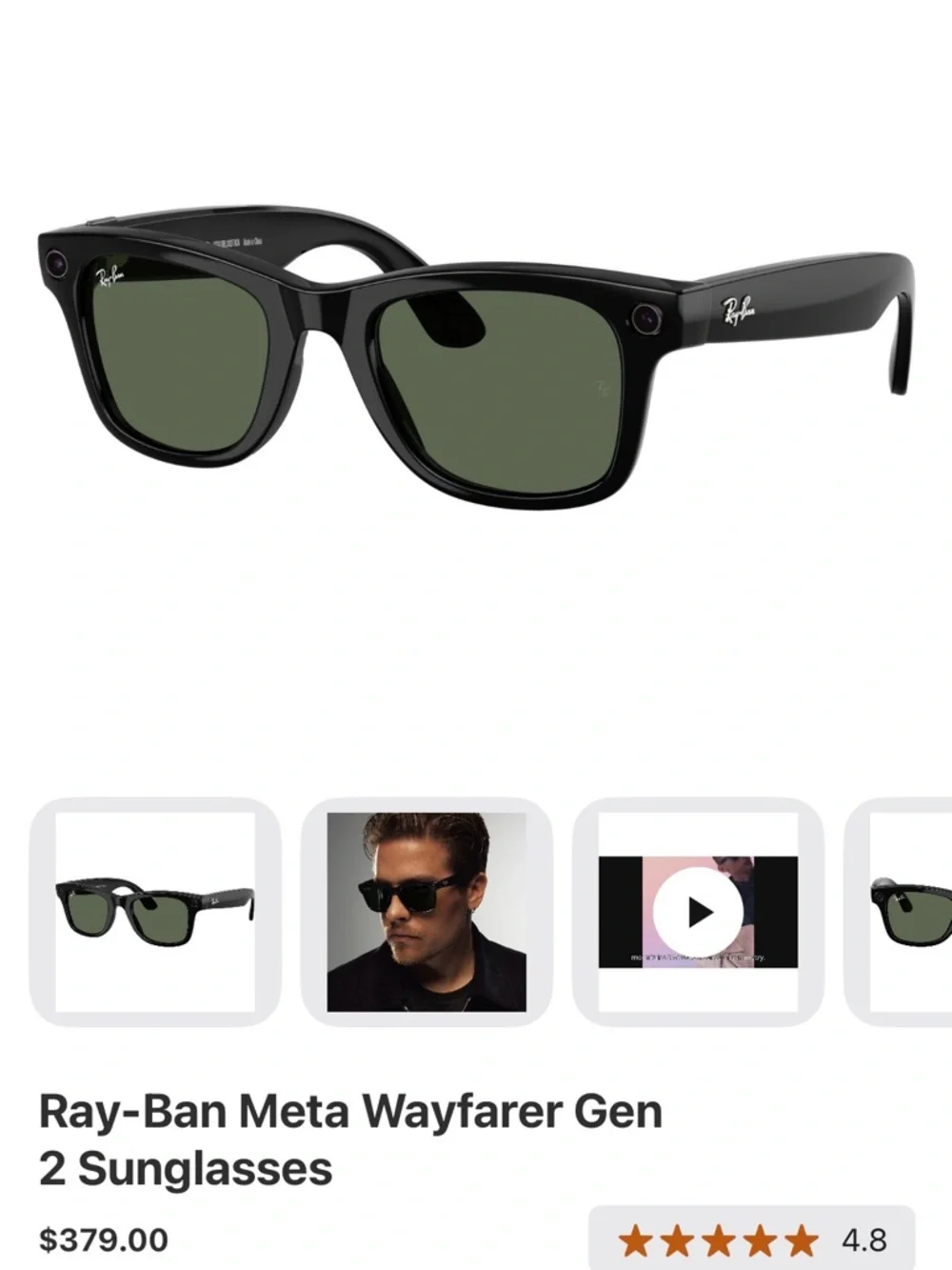 Ray-Ban classic ray